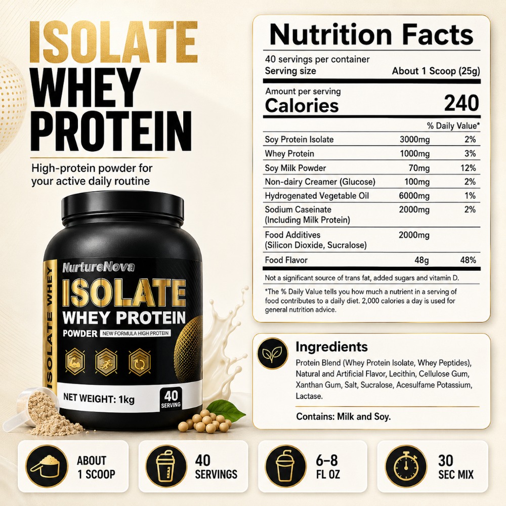 นูร์เทอร์โนวา ไอโซเลท เวย์ โปร - Fitness Nutrition Whey บทวิจารณ์และราคา