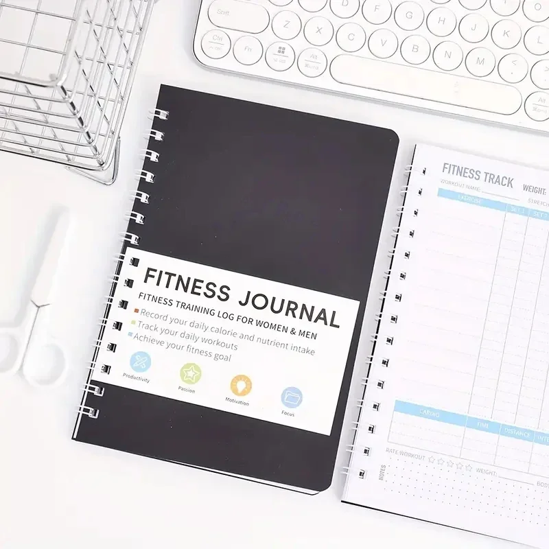 สมุดโน้ตแบบสันเกลียวสำหรับวางแ - Nutrition Fitness Plan บทวิจารณ์และราคา
