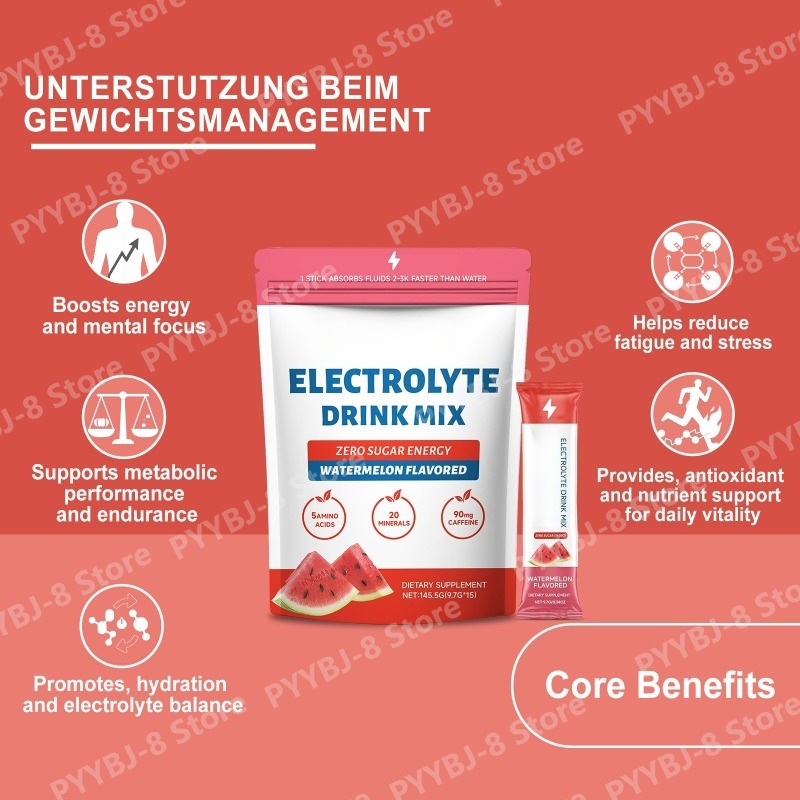 ผงอิเล็กโทรไลต์แตงโมไร้น้ำตาล  - Electrolyte Powder Pack บทวิจารณ์และราคา