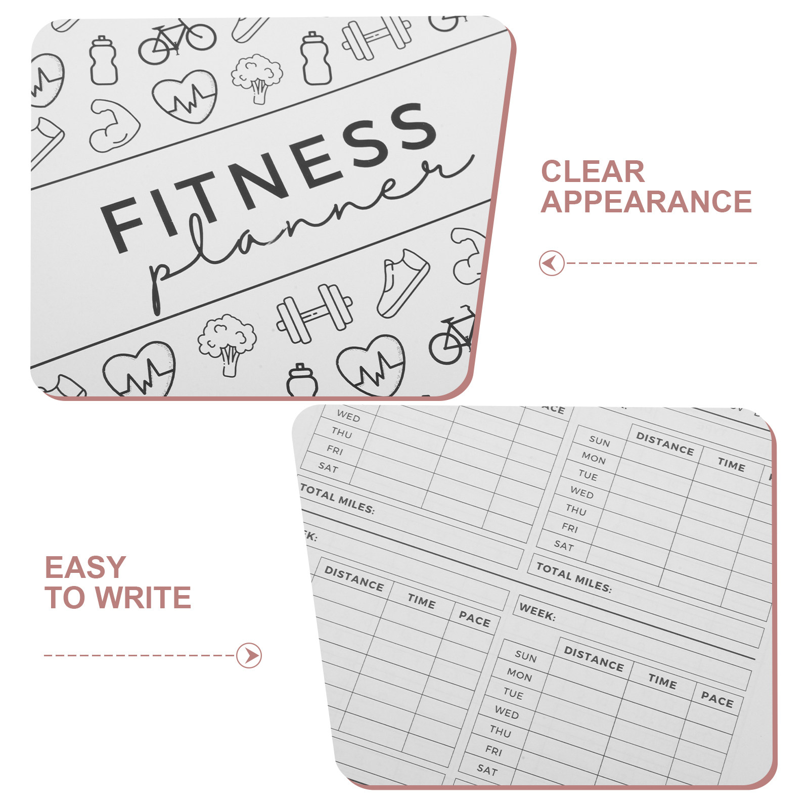 สมุดบันทึกการออกกำลังกาย 11.7x - Nutrition For Fitness Books บทวิจารณ์และราคา