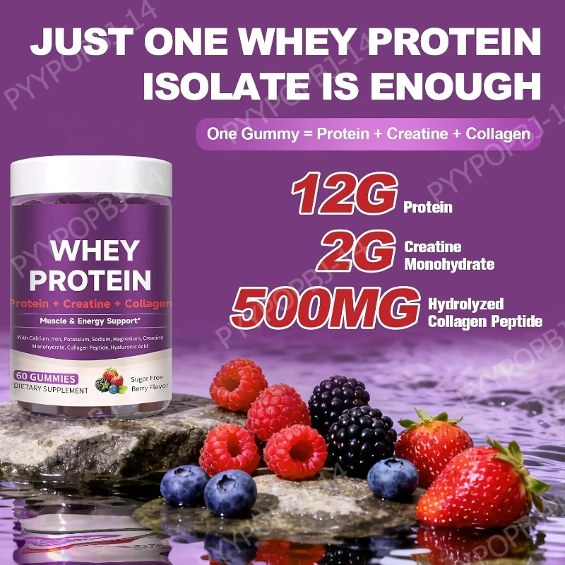 โปรตีนกัมมี่ผสมเวย์ ครีเอทีน ค - Fitness Nutrition Whey บทวิจารณ์และราคา